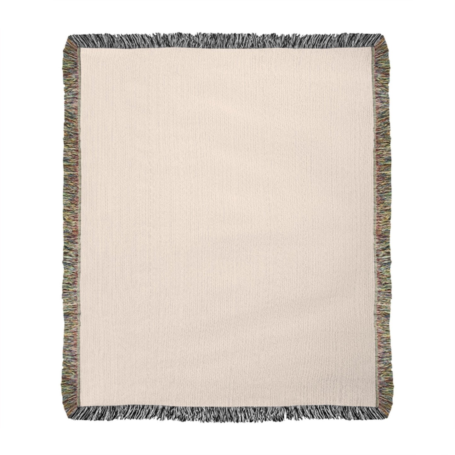 ✨ Heirloom Photo Woven Blanket (Portrait; 50x60)