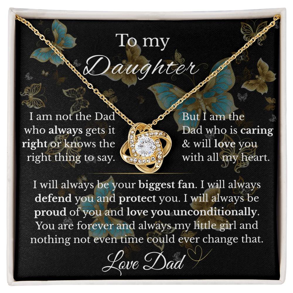 To My Daughter - Love Your Biggest Fan - Dad (Midnight Butterflies)