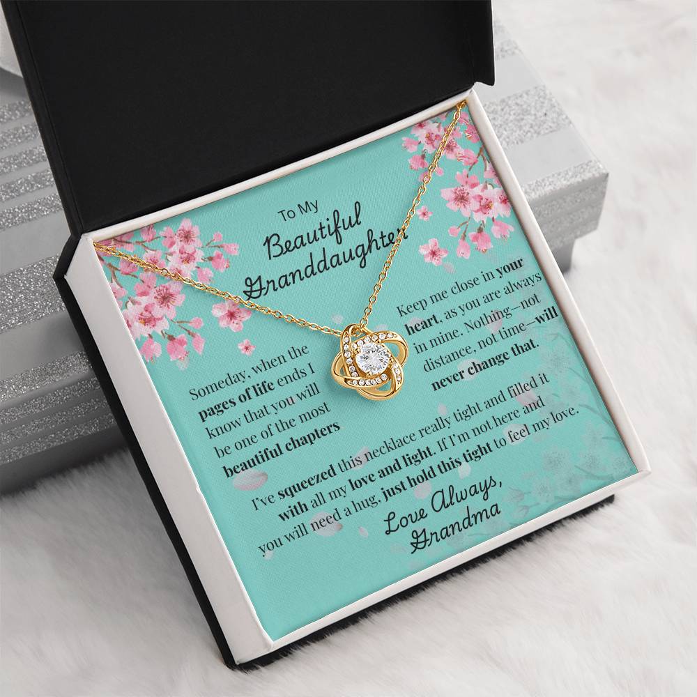 To My Beautiful Daughter - Squeezed with Love - GRANDMA (Cherry Blossom)