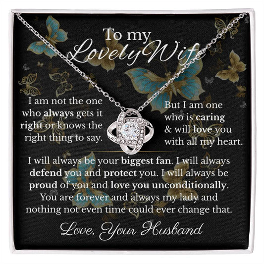 To My Lovely Wife-Biggest Fan-Love Hubby (midnight butterflies)