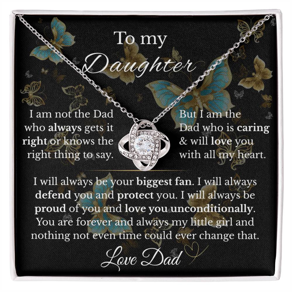 To My Daughter - Love Your Biggest Fan - Dad (Midnight Butterflies)