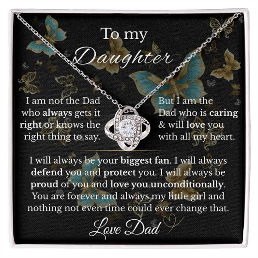 To My Daughter - Love Your Biggest Fan - Dad (Midnight Butterflies)