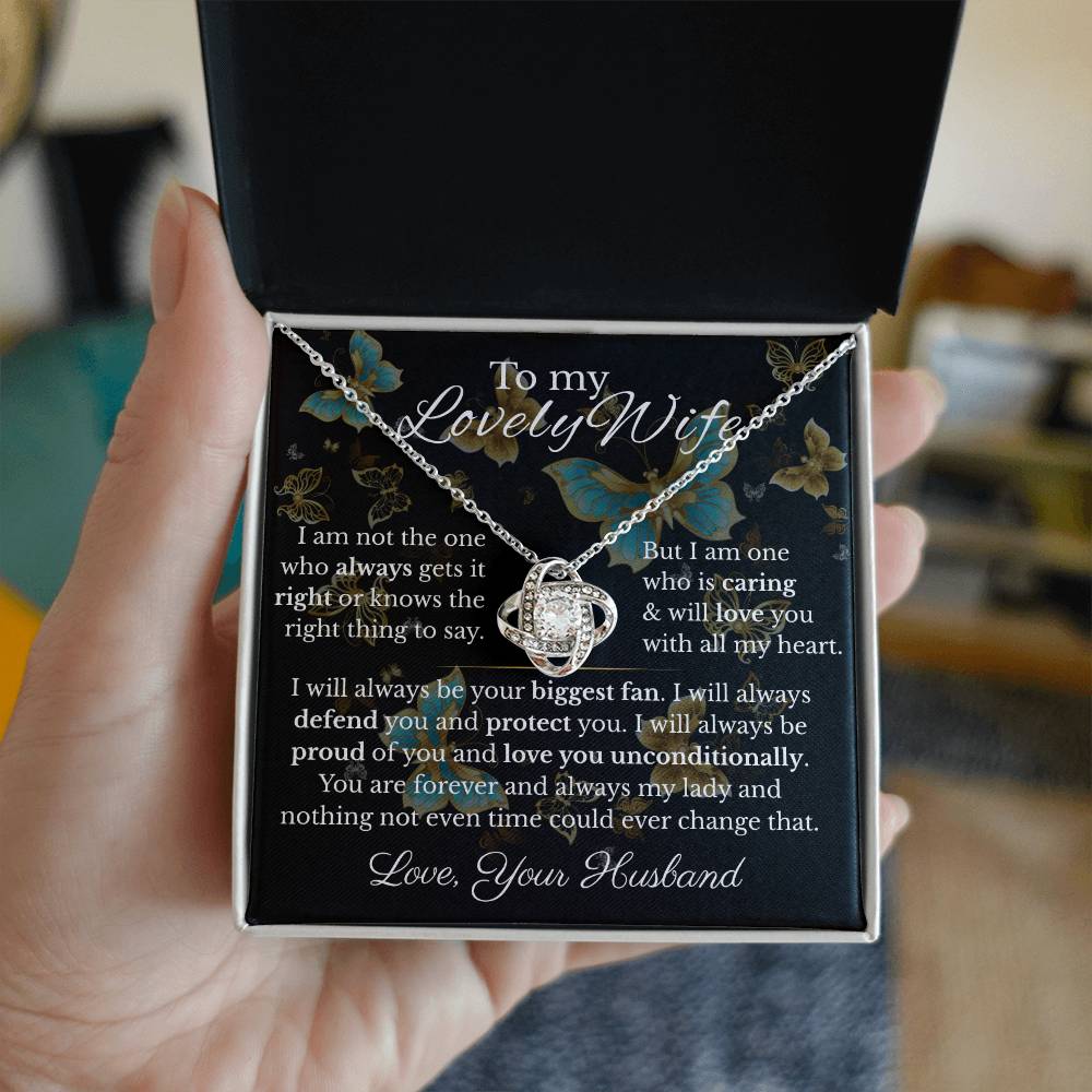 To My Lovely Wife-Biggest Fan-Love Hubby (midnight butterflies)