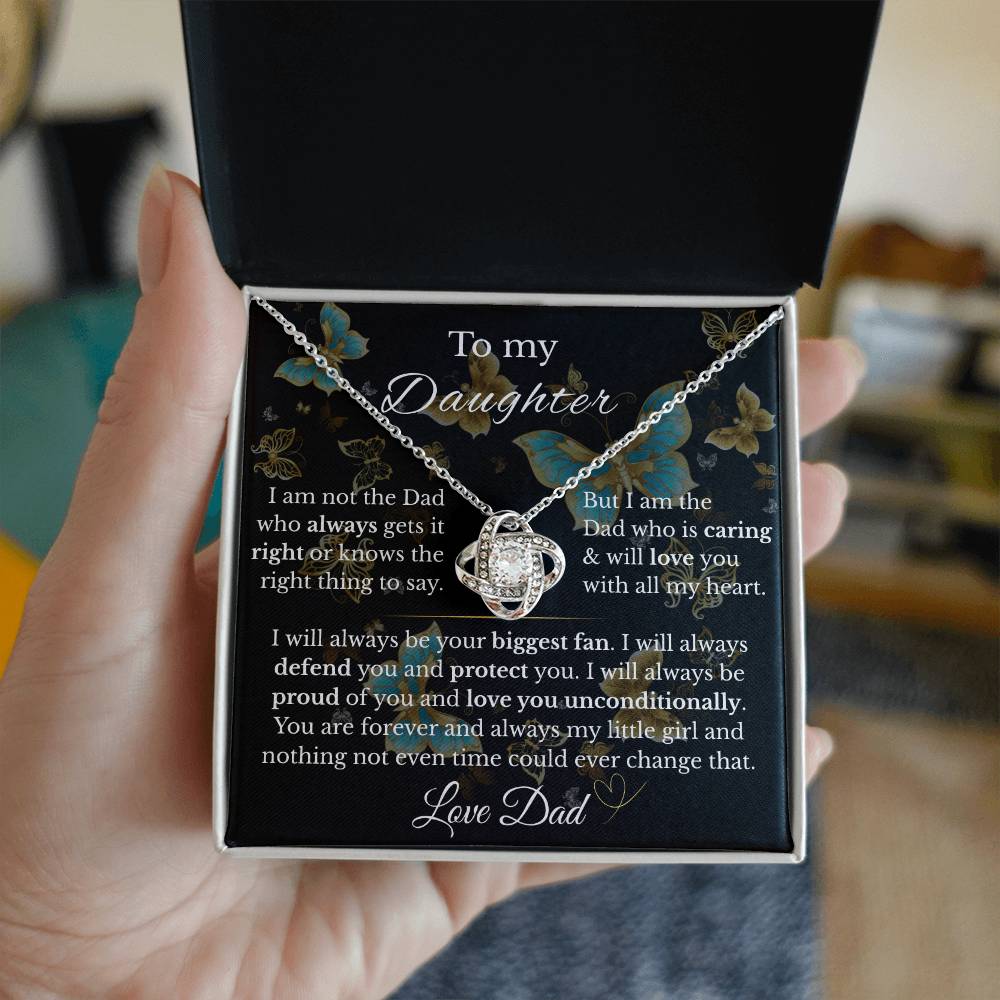 To My Daughter - Love Your Biggest Fan - Dad (Midnight Butterflies)