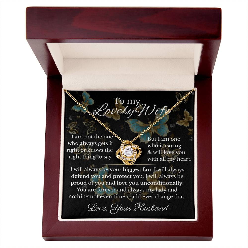 To My Lovely Wife-Biggest Fan-Love Hubby (midnight butterflies)