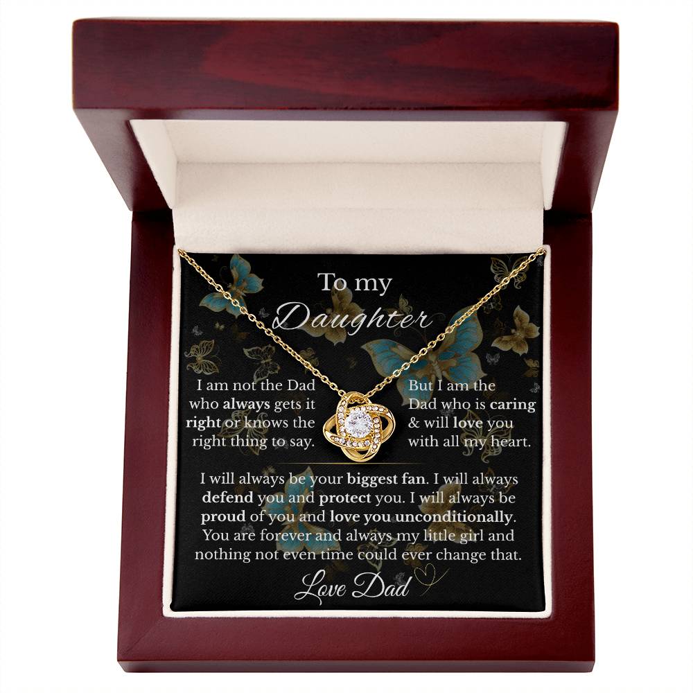 To My Daughter - Love Your Biggest Fan - Dad (Midnight Butterflies)