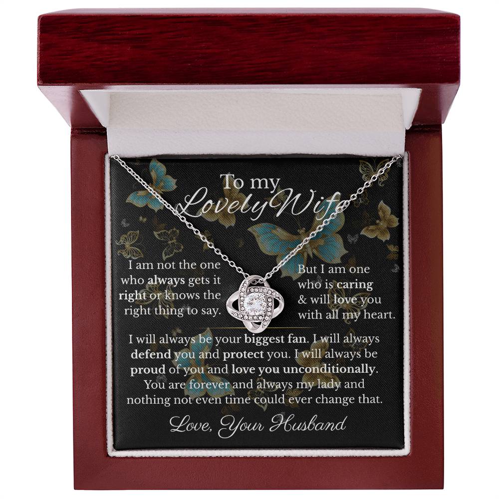 To My Lovely Wife-Biggest Fan-Love Hubby (midnight butterflies)