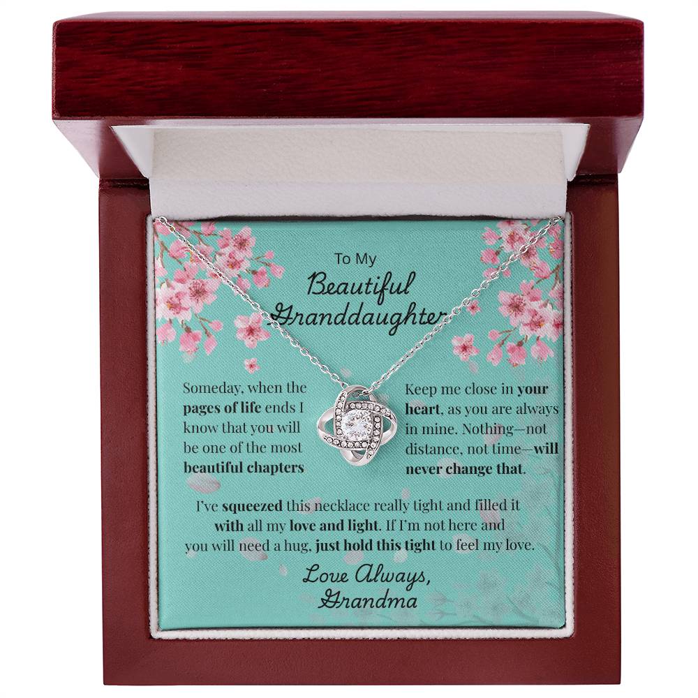 To My Beautiful Daughter - Squeezed with Love - GRANDMA (Cherry Blossom)